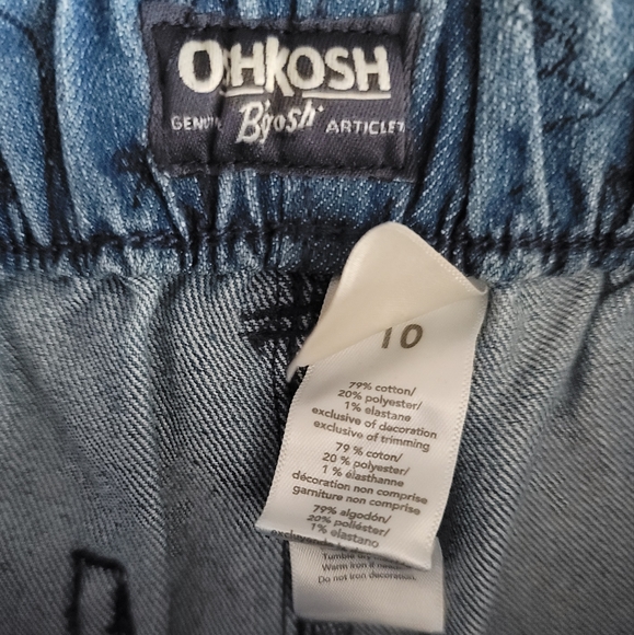 OSHKOSH B'GOSH Boys Denim Shorts, Size 10 - Picture 6 of 9